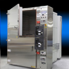 Despatch dual chamber industrial cabinet oven for contact lens curing
