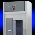 Despatch cabinet oven for burn-in of semiconductor devices