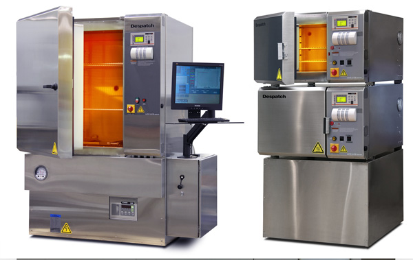 Despatch PCO2-14 Cabinet oVen and LCC stacked Lab oven for polyimide and epoxy curing