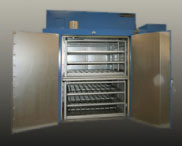Despatch industrial walk-in oven with dual chamber