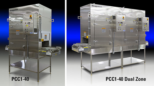 Despatch PCC1-40 conveyor oven and dual zone conveyor oven